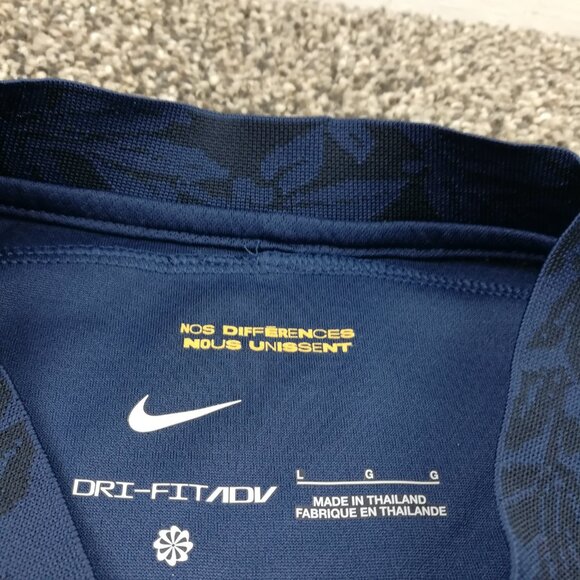 NWT Nike 2022-2023 France World Cup Home Jersey Blue Mens Large DN0690-410 - Picture 4 of 11